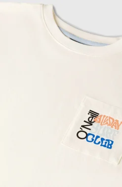 Enfant O'Neill Protection Anti-Uv|T-Shirts-EnfantsT-shirt Chest Pocket| Blanc