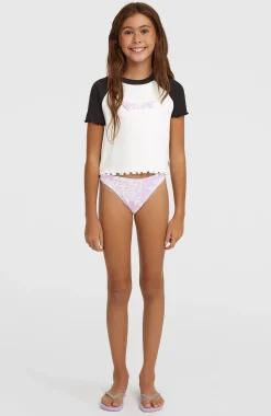 Enfant O'Neill Protection Anti-Uv|T-Shirts & Tops-EnfantsT-shirt côtelé Colour-Block| Blanc Mix