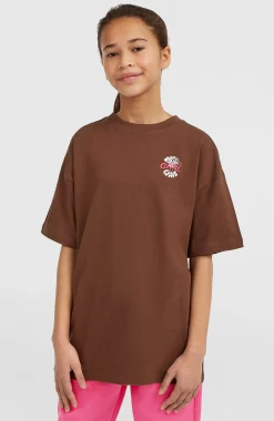 Enfant O'Neill Protection Anti-Uv|T-Shirts & Tops-EnfantsT-shirt Graphic| Brun