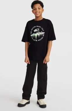 Enfant O'Neill Protection Anti-Uv|T-Shirts-EnfantsT-shirt Graphic| Noire