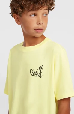 Enfant O'Neill Protection Anti-Uv|T-Shirts-EnfantsT-shirt Chest-Print| Jaune