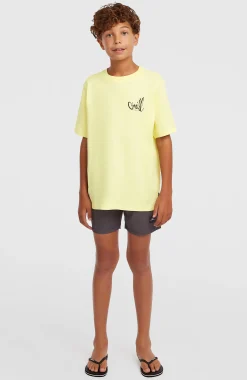 Enfant O'Neill Protection Anti-Uv|T-Shirts-EnfantsT-shirt Chest-Print| Jaune