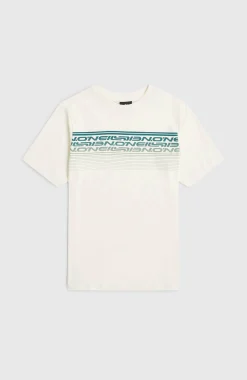 Enfant O'Neill Protection Anti-Uv|T-Shirts-EnfantsT-shirt Logo Stripe| Blanc