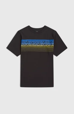 Enfant O'Neill Protection Anti-Uv|T-Shirts-EnfantsT-shirt Logo Stripe| Noire
