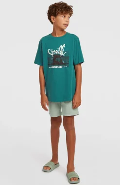 Enfant O'Neill Protection Anti-Uv|T-Shirts-EnfantsT-shirt Slub Graphic| Vert