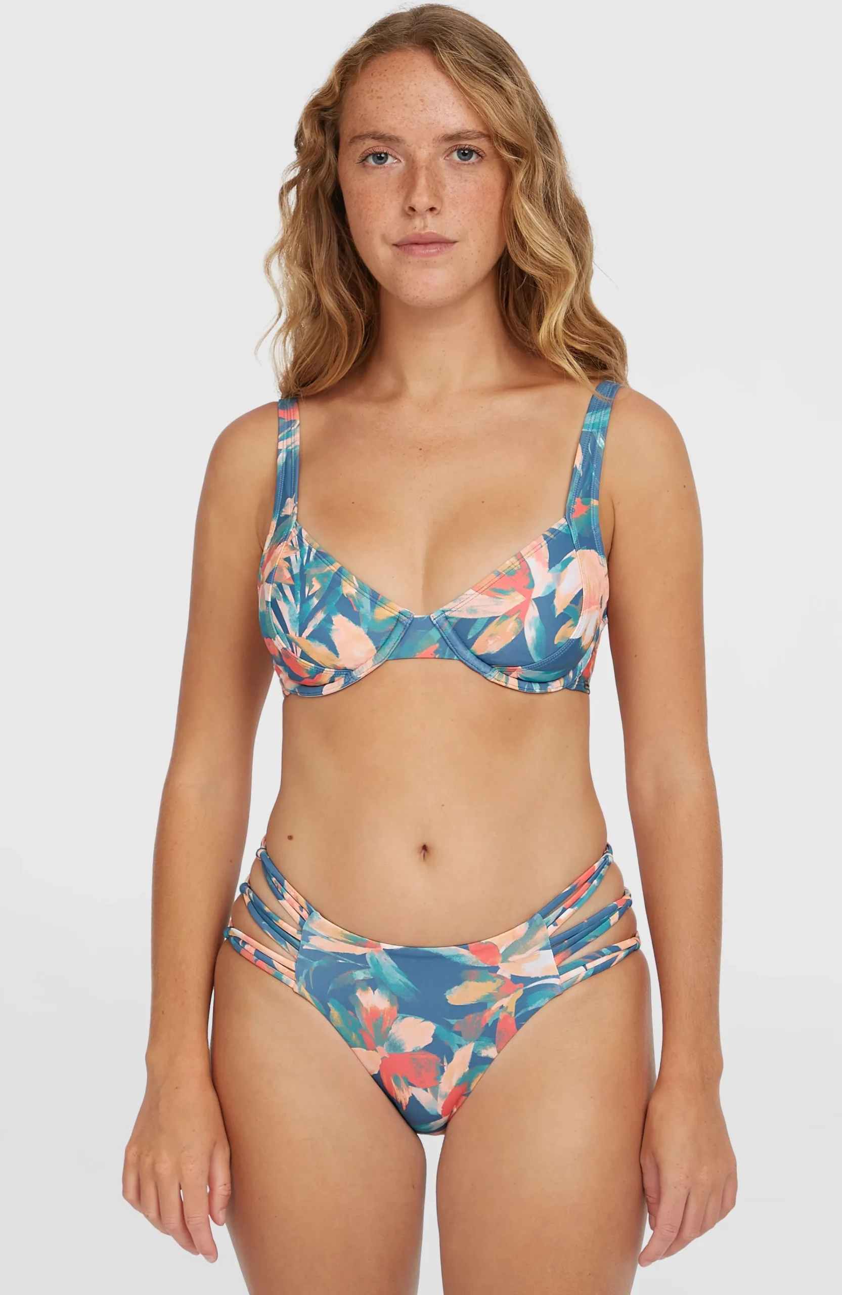 Femme O'Neill Bikinis|Bas De Bikini-FemmesBas de bikini avec bandes Boulders| Bleu