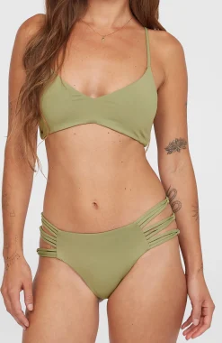 Femme O'Neill Bikinis|Bas De Bikini-FemmesBas de bikini avec bandes Boulders| Vert
