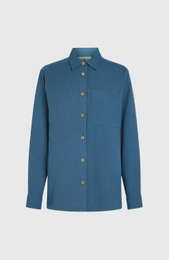 Femme O'Neill Chemises & Blouses|Protection Anti-Uv-FemmesChemise Brenda| Bleu