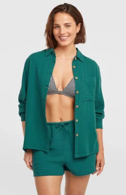 Femme O'Neill Chemises & Blouses|Protection Anti-Uv-FemmesChemise Brenda| Vert