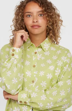 Femme O'Neill Chemises & Blouses|Protection Anti-Uv-FemmesChemise longue Beach Vintage| Vert