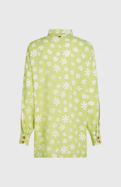Femme O'Neill Chemises & Blouses|Protection Anti-Uv-FemmesChemise longue Beach Vintage| Vert