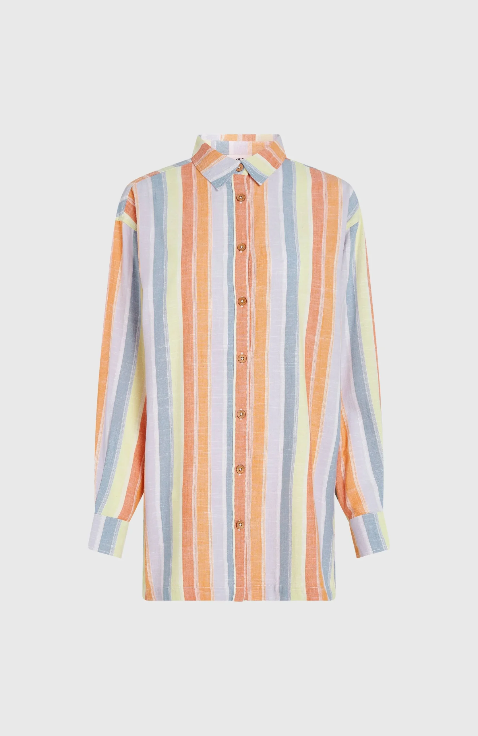 Femme O'Neill Chemises & Blouses|Protection Anti-Uv-FemmesChemise longue Beach Vintage| Jaune