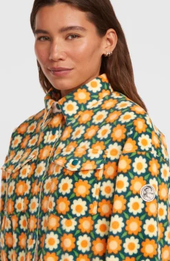 Femme O'Neill Polaires|Protection Anti-Uv-FemmesChemise O'Riginals Superfleece| Vert