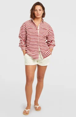 Femme O'Neill Polaires|Protection Anti-Uv-FemmesChemise O'Riginals Superfleece| Blanc