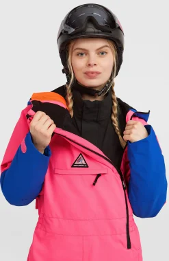 Femme O'Neill Vestes De Ski|Vestes De Snowboard-FemmesCombinaison de ski et snowboard FWC'Play| Rose Mix