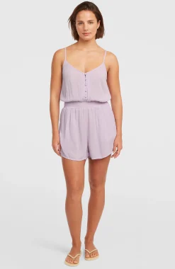Femme O'Neill Robes, Combinaisons Et Jupes|Protection Anti-Uv-FemmesCombishort boutonnée à fines bretelles| Violet