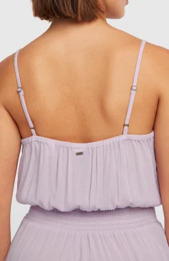 Femme O'Neill Robes, Combinaisons Et Jupes|Protection Anti-Uv-FemmesCombishort boutonnée à fines bretelles| Violet