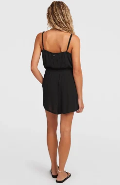 Femme O'Neill Robes, Combinaisons Et Jupes|Protection Anti-Uv-FemmesCombishort boutonnée à fines bretelles| Noire