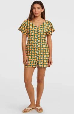 Femme O'Neill Robes, Combinaisons Et Jupes|Protection Anti-Uv-FemmesCombishort O'Riginals| Vert