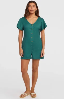 Femme O'Neill Robes, Combinaisons Et Jupes|Protection Anti-Uv-FemmesCombishort O'Riginals| Vert