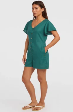 Femme O'Neill Robes, Combinaisons Et Jupes|Protection Anti-Uv-FemmesCombishort O'Riginals| Vert