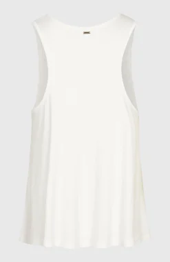 Femme O'Neill T-Shirts Et Tops|Protection Anti-Uv-FemmesDébardeur à broderie Essentials Tokeena| Blanc