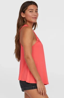 Femme O'Neill T-Shirts Et Tops|Protection Anti-Uv-FemmesDébardeur à broderie Essentials Tokeena| Rose