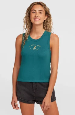 Femme O'Neill T-Shirts Et Tops|Protection Anti-Uv-FemmesDébardeur côtelé | Vert