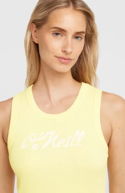 Femme O'Neill T-Shirts Et Tops|Protection Anti-Uv-FemmesDébardeur côtelé | Jaune