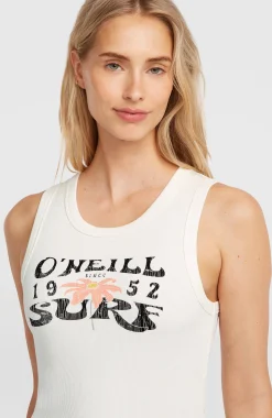 Femme O'Neill T-Shirts Et Tops|Protection Anti-Uv-FemmesDébardeur côtelé | Blanc