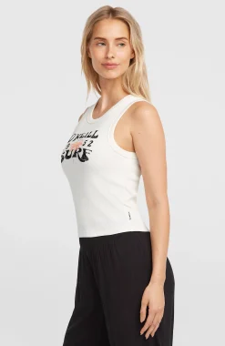 Femme O'Neill T-Shirts Et Tops|Protection Anti-Uv-FemmesDébardeur côtelé | Blanc