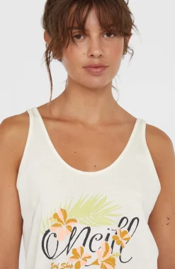 Femme O'Neill T-Shirts Et Tops|Protection Anti-Uv-FemmesDébardeur Luana Graphic| Blanc