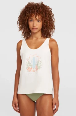 Femme O'Neill T-Shirts Et Tops|Protection Anti-Uv-FemmesDébardeur Graphic| Blanc