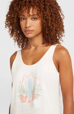 Femme O'Neill T-Shirts Et Tops|Protection Anti-Uv-FemmesDébardeur Graphic| Blanc