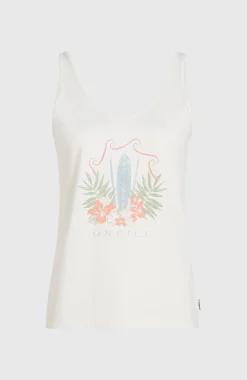 Femme O'Neill T-Shirts Et Tops|Protection Anti-Uv-FemmesDébardeur Graphic| Blanc