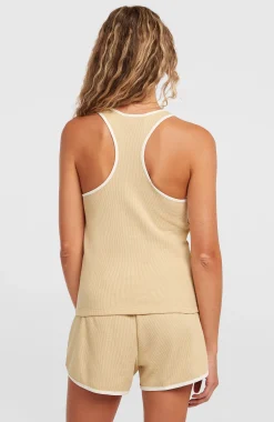 Femme O'Neill T-Shirts Et Tops|Protection Anti-Uv-FemmesDébardeur O'Riginals Waffle| Beige