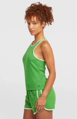 Femme O'Neill T-Shirts Et Tops|Protection Anti-Uv-FemmesDébardeur O'Riginals Waffle| Vert