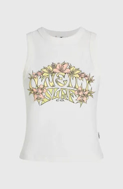 Femme O'Neill T-Shirts Et Tops|Protection Anti-Uv-FemmesDébardeur Summer Must Haves Graphic| Blanc