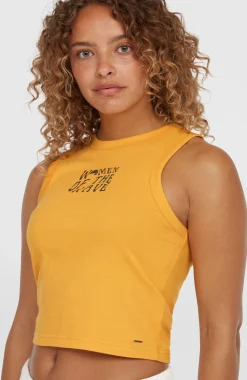 Femme O'Neill T-Shirts Et Tops|Protection Anti-Uv-FemmesDébardeur Women of the Wave| Orange