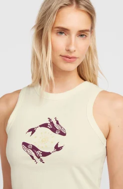Femme O'Neill T-Shirts Et Tops|Protection Anti-Uv-FemmesDébardeur Women of the Wave| Beige