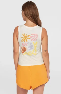Femme O'Neill T-Shirts Et Tops|Protection Anti-Uv-FemmesDébardeur Women of the Wave| Beige
