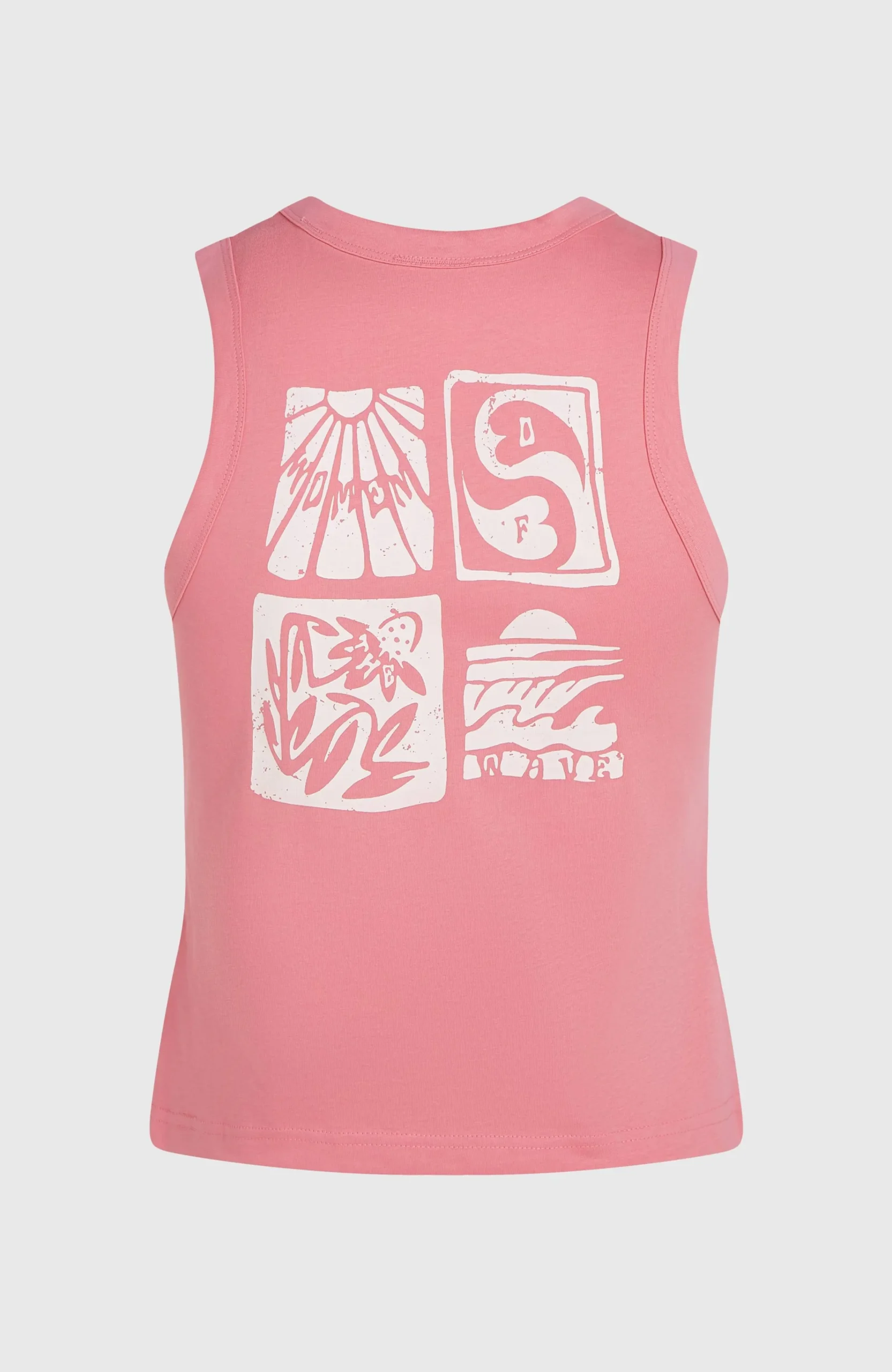 Femme O'Neill T-Shirts Et Tops|Protection Anti-Uv-FemmesDébardeur Women of the Wave| Rose