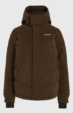 Femme O'Neill Vestes De Ski|Vestes De Snowboard-FemmesDoudoune de ski FWC'Cruz Hybrid| Brun