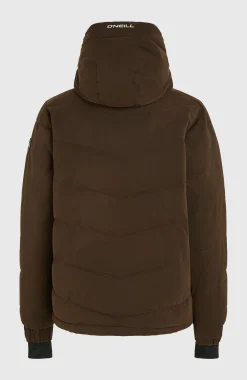 Femme O'Neill Vestes De Ski|Vestes De Snowboard-FemmesDoudoune de ski FWC'Cruz Hybrid| Brun