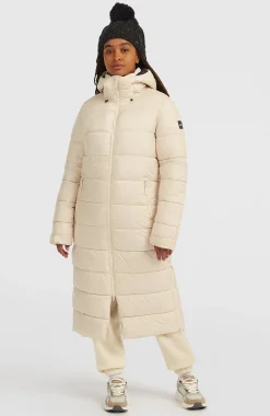 Femme O'Neill Vestes|Protection Anti-Uv-FemmesDoudoune longue Must-Have| Beige