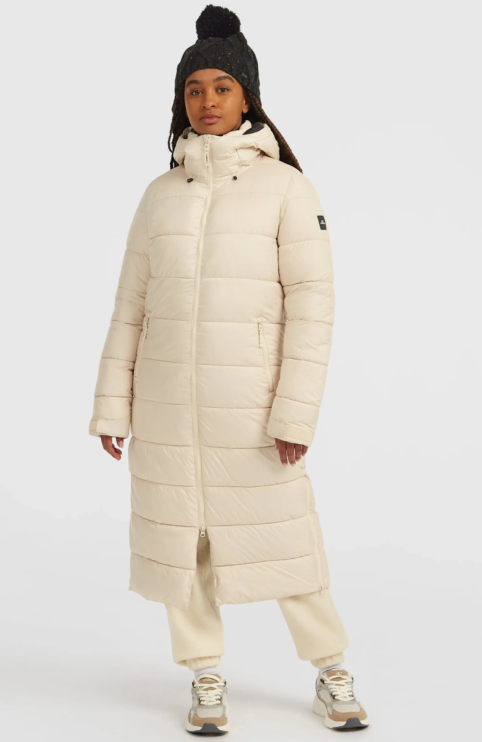 Femme O'Neill Vestes|Protection Anti-Uv-FemmesDoudoune longue Must-Have| Beige
