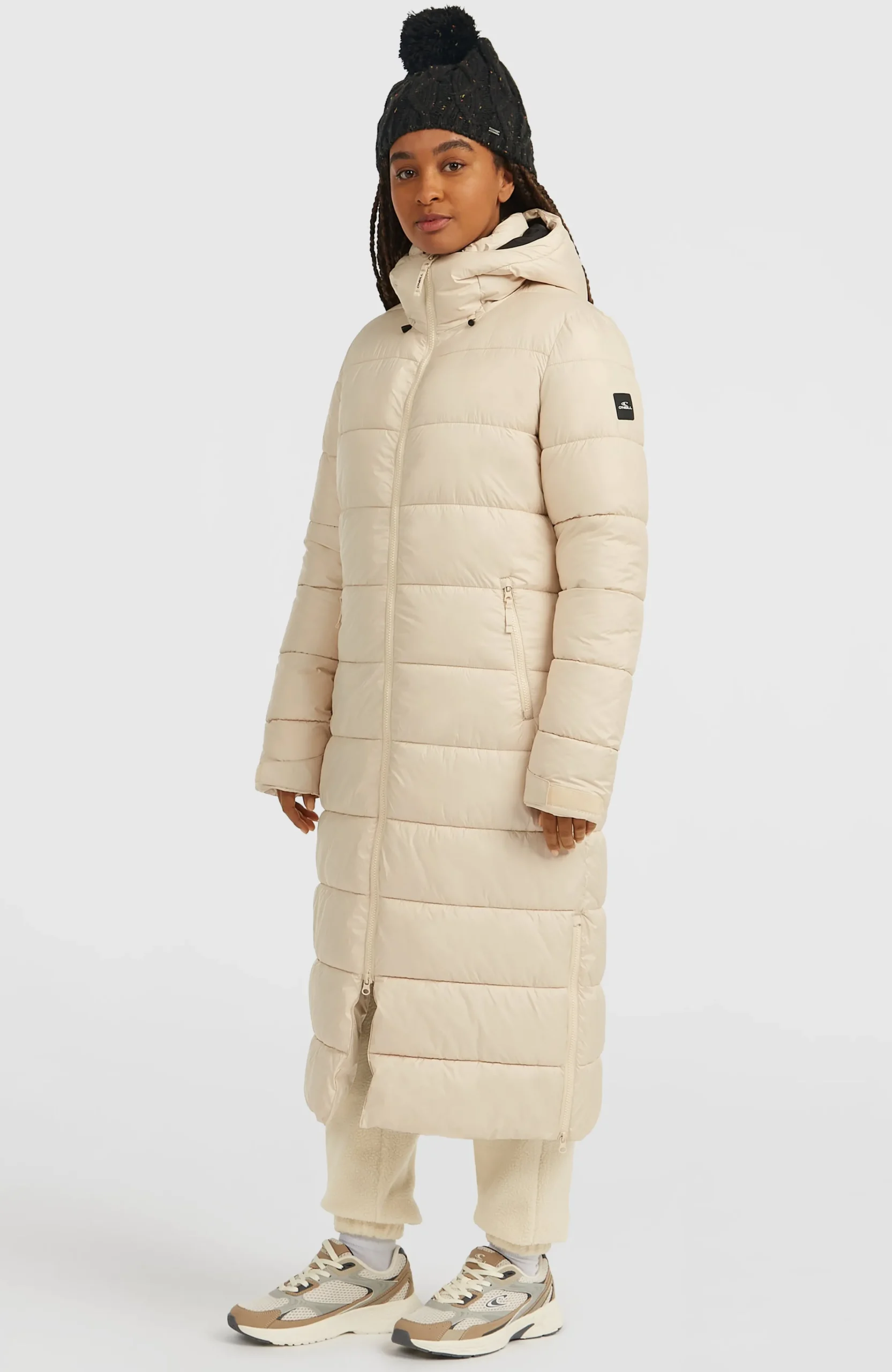 Femme O'Neill Vestes|Protection Anti-Uv-FemmesDoudoune longue Must-Have| Beige