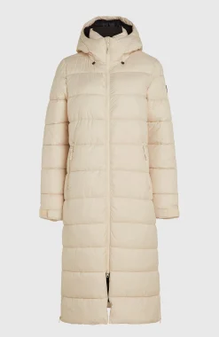 Femme O'Neill Vestes|Protection Anti-Uv-FemmesDoudoune longue Must-Have| Beige