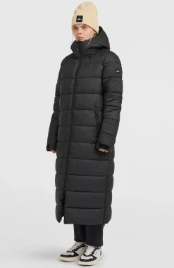 Femme O'Neill Vestes|Protection Anti-Uv-FemmesDoudoune longue Must-Have| Noire