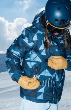 Femme O'Neill Vestes De Ski|Vestes De Snowboard-FemmesDoudoune Z.E.N Hybrid| Bleu